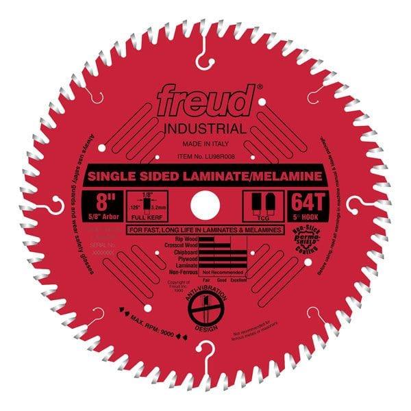 8" Single Sided Laminate/Melamine Blade